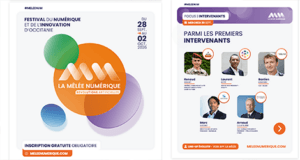 Visuel de promotion de la Mêlée Numérique 2026